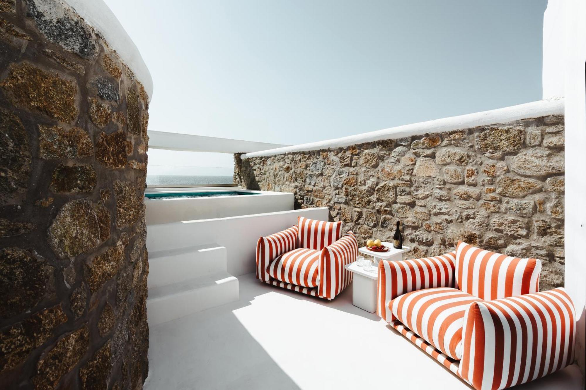 Croco Mykonos Hotel Tourlos Bagian luar foto