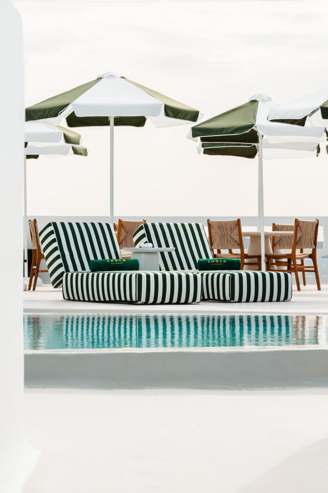 Croco Mykonos Hotel Tourlos Bagian luar foto