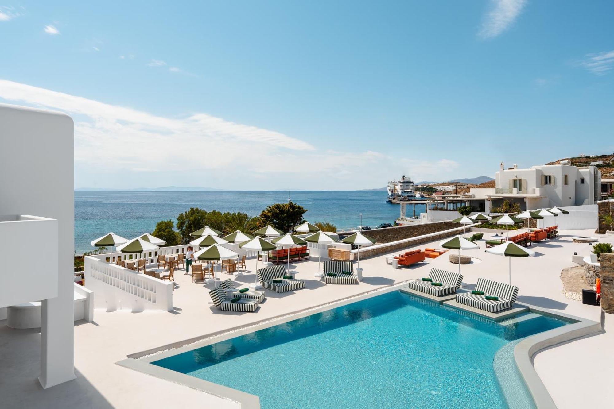 Croco Mykonos Hotel Tourlos Bagian luar foto