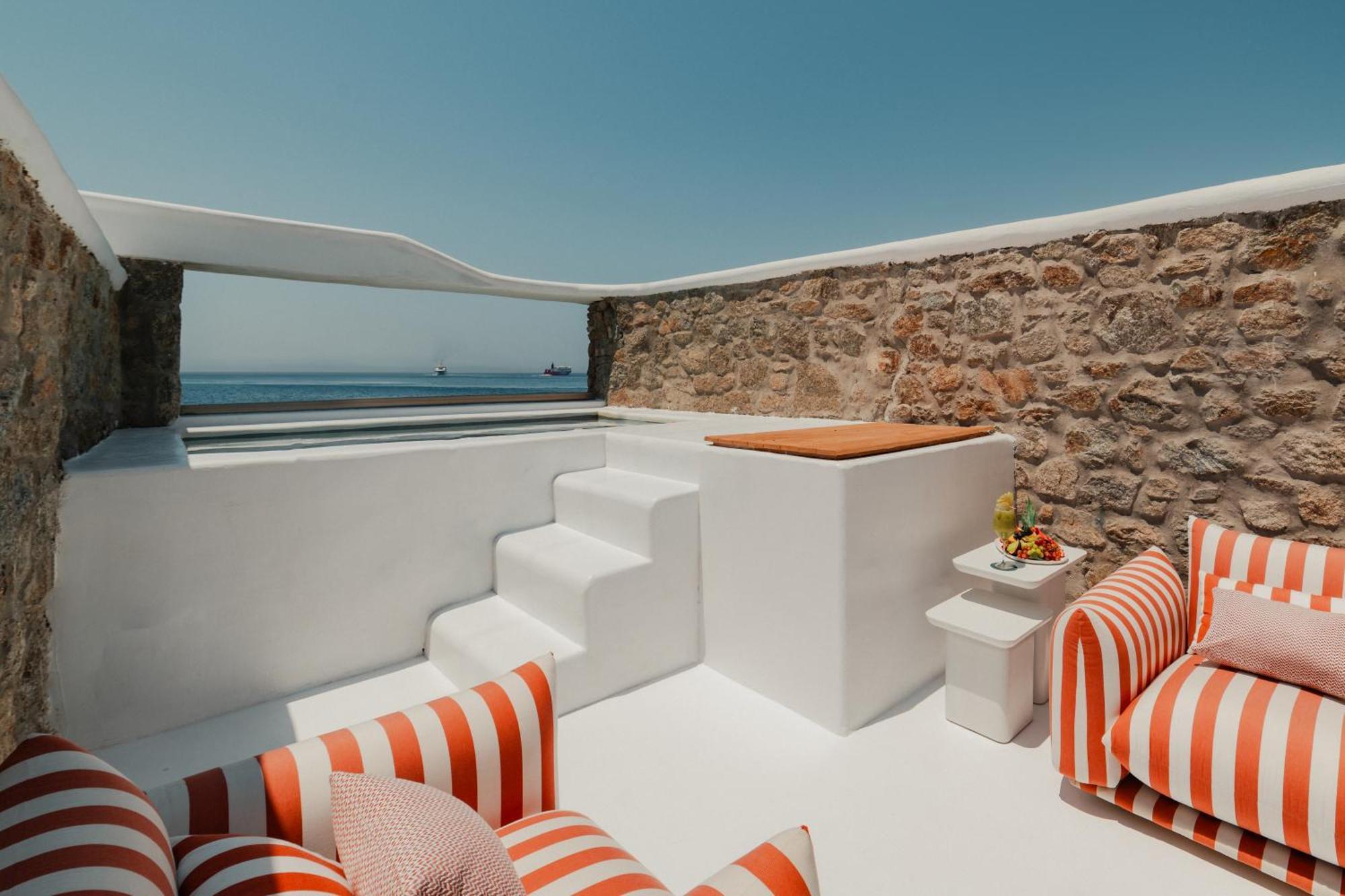 Croco Mykonos Hotel Tourlos Bagian luar foto