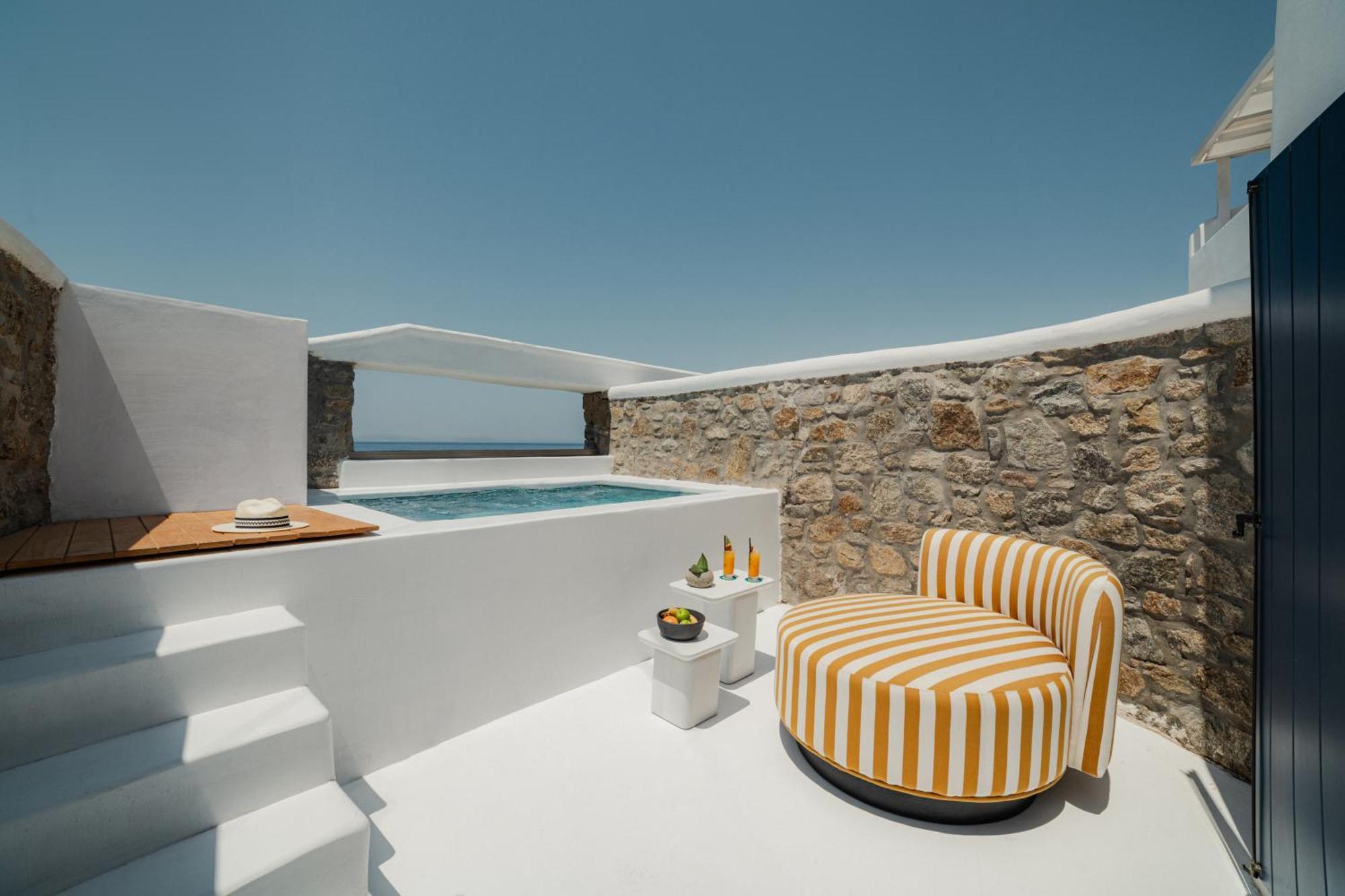 Croco Mykonos Hotel Tourlos Bagian luar foto